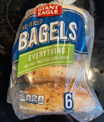 Pre-Sliced Bagels