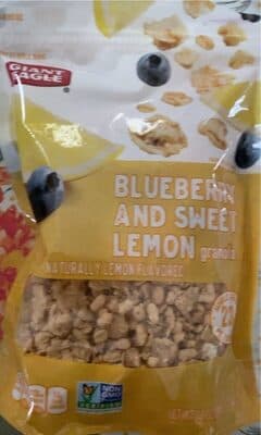 Blueberry and Sweet Lemon Granola