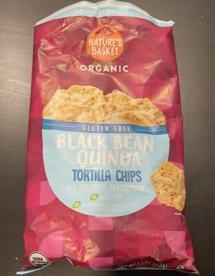 Black Bean Quinoa Tortilla Chips