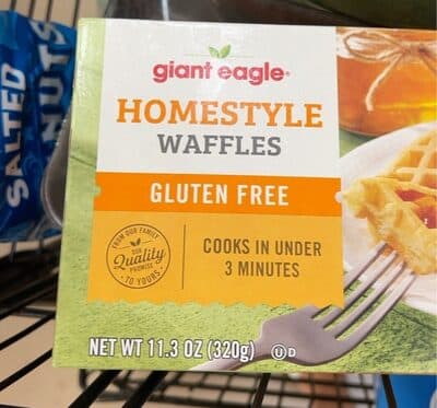 Homestyle waffles (gluten free)