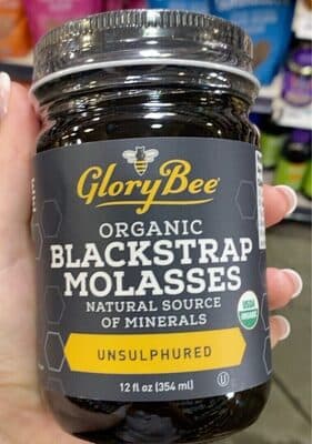 Unsulphured Organic Blackstrap Molasses
