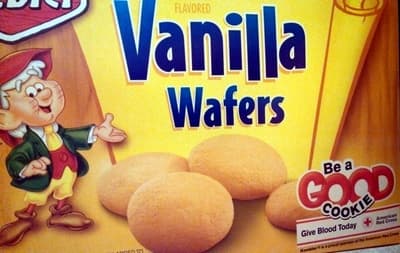 Original Vanilla Flavored Wafers Cookies