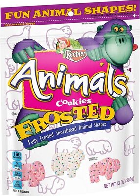 Frosted Animals Cookies