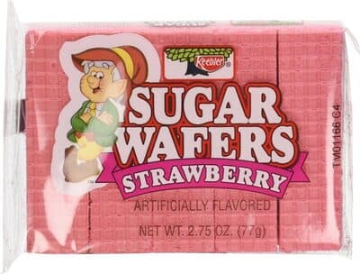Strawberry Sugar Wafers