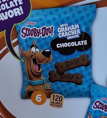 Scooby-Doo Baked Graham Cracker Snack
