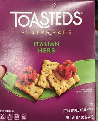 Italian Herb Flatbreads