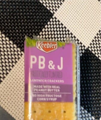 PB & J Sandwich Crackers