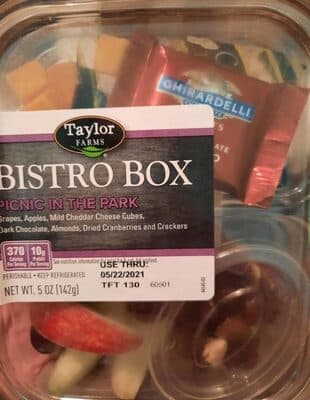 Bistro box picnic in the park