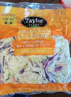 Tri-color Coleslaw