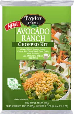 Avocado ranch chopped salad kit
