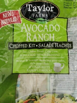 Avocado Ranch Chopped Kit