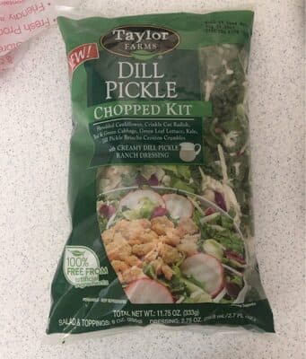 Dill Pickle Chopped Kit