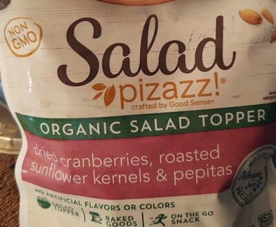 Dried Cranberries, Roasted Sunflower Kernels & Pepitas Organic Salad Topper