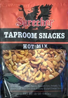 Taproom Snacks Hot Mix