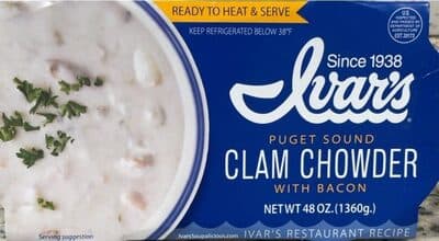 Ivars Clam Chowder