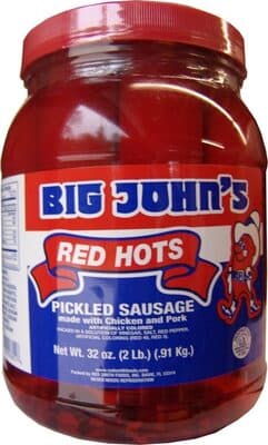 Red Hots Pickled Sausage