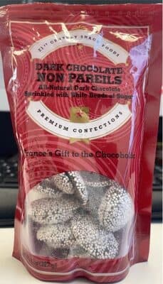 Dark chocolate non parcels