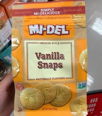 Midel Cookie Snap Vanilla