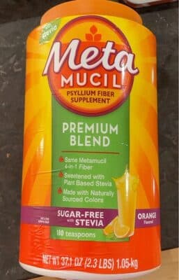 Metamucil with stevia