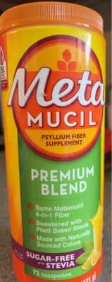 Psyllium fiber supplement
