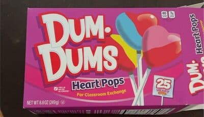 Cherry Lemonade, Cherry Cotton Candy, Cherry Berry, Cherry Passion Fruit Flavored Heart Pops Candy