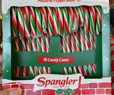 Natural Peppermint Candy Canes