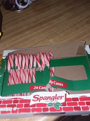 Natural Peppermint Candy Canes