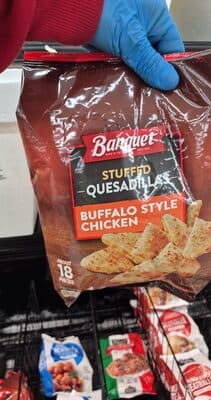 Buffalo Style Chicken Stuffed Quesadillas
