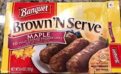 Vermont Maple Fully Cooked Sausage Links