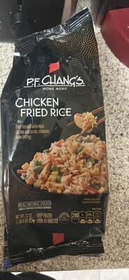 Chicken Fried Rice With White Meat Chicken And Carrots, Edamame, Onion And Egg