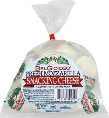 BEL GIOIOSO, FRESH MOZZARELLA SNACKING CHEESE