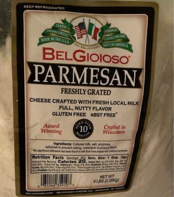 Freshly Grated Parmesan