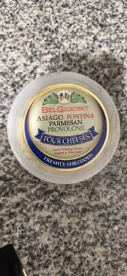 Asiago, Fontina, Parmesan, Provolone Four Cheeses