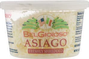 Asiago Freshly Shredded Cheese