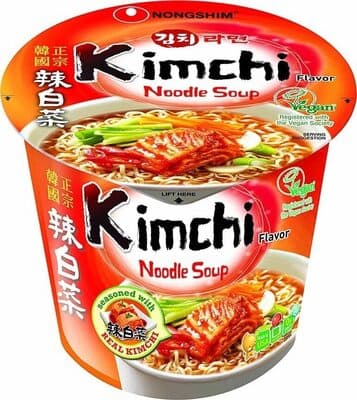 Cup noodle soup
