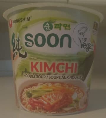 Soon Vegan Kimchi Noodle Soup