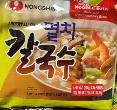Anchovy Noodle Soup