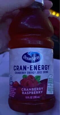 Cranberry Energy Juice Drink