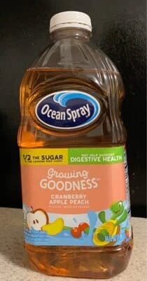 Growing Goodness Cranberry Apple Peach