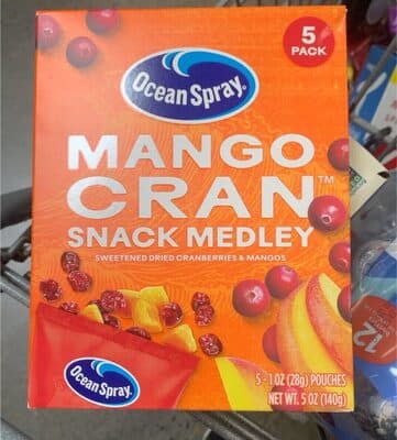 Mango Cran Snack Medley
