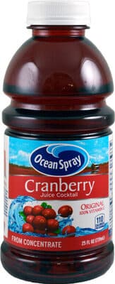 Cranberry Juice Cocktail From Concentrate
