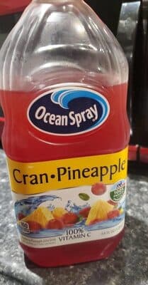 Cranberry Pineapple Juice Drink From Concentrate