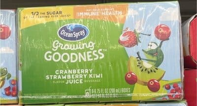 Cranberry Strawberry Kiwi Juice