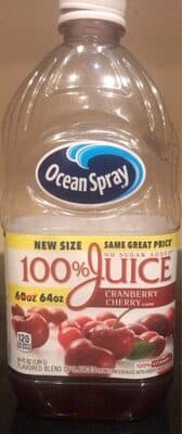 Ocean Spray Cranberry Cherry Flavor 100% Juice