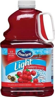 JUICE DRINK FROM CONCENTRATE, CRANBERRY