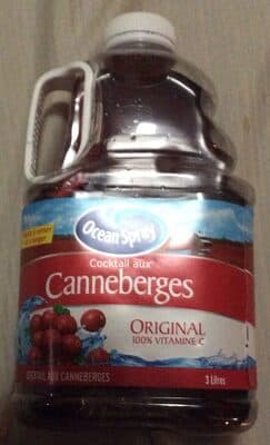 Jus Cocktail Canneberges