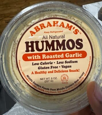 Hummos With Roasted Garlic