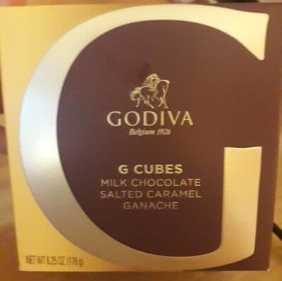 Milk Chocolate Salted Caramel Ganache G Cubes