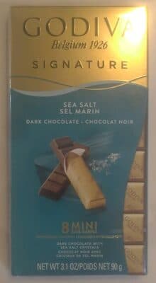 Sea Salt Dark Chocolate Mini Bars