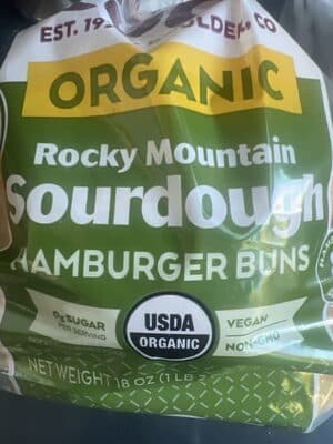 Sourdough Hamburger Buns